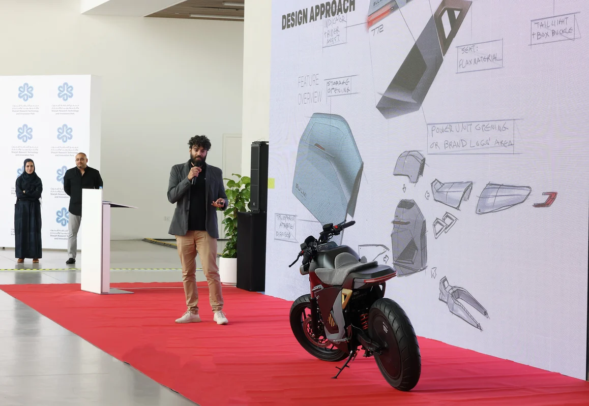 SRTIP launches UAE-made e-motorcycle with the power to reshape personal transport